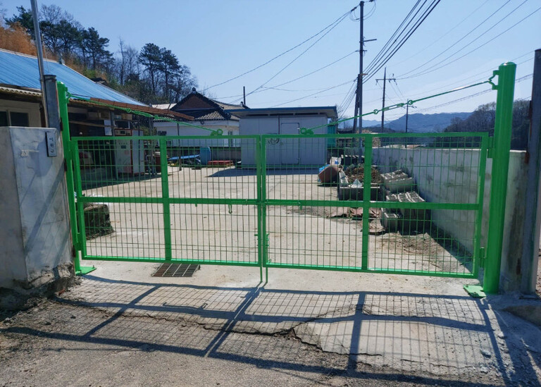 연두 메쉬휀스 와 쌍문 입니다.